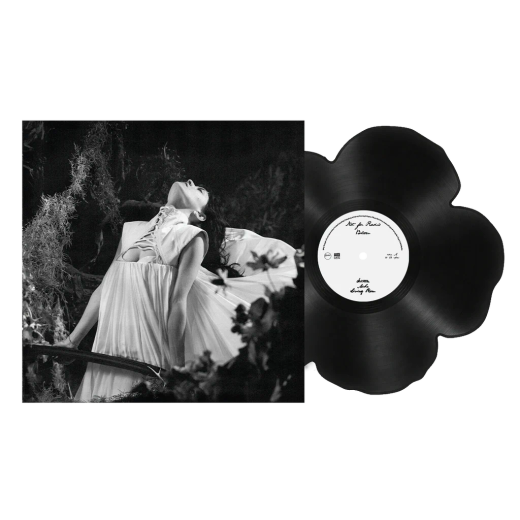 Bloom - 12” flower-shaped vinyl